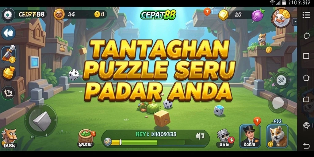 Tangkapan layar CEPAT88 menampilkan gameplay Puzzle yang menarik.