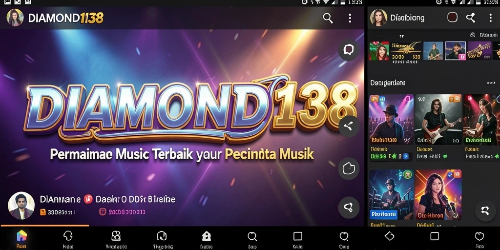 Screenshot gameplay <strong>DIAMOND138</strong> menampilkan aksi seru dalam memainkan musik.