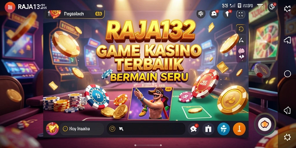 Screenshot utama RAJA132 menampilkan gameplay seru dengan grafis yang menarik.